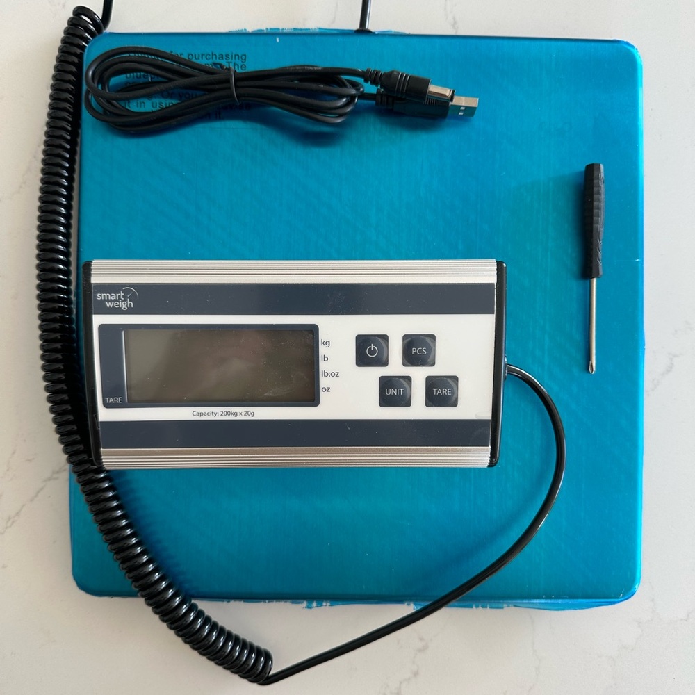 Black and Silver Digital Scale